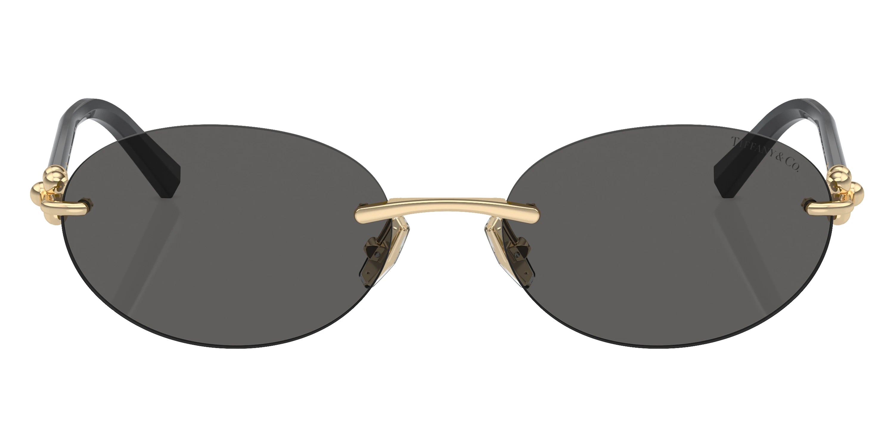 TIFFANY TF3104D 6216S4 56 - Pale Gold/Black / Dark Gray