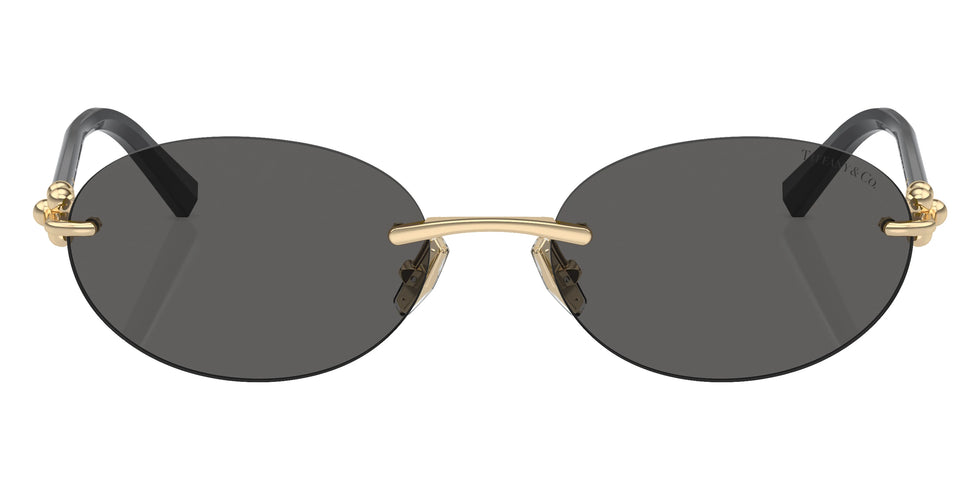 TIFFANY TF3104D 6216S4 56 - Pale Gold/Black / Dark Gray