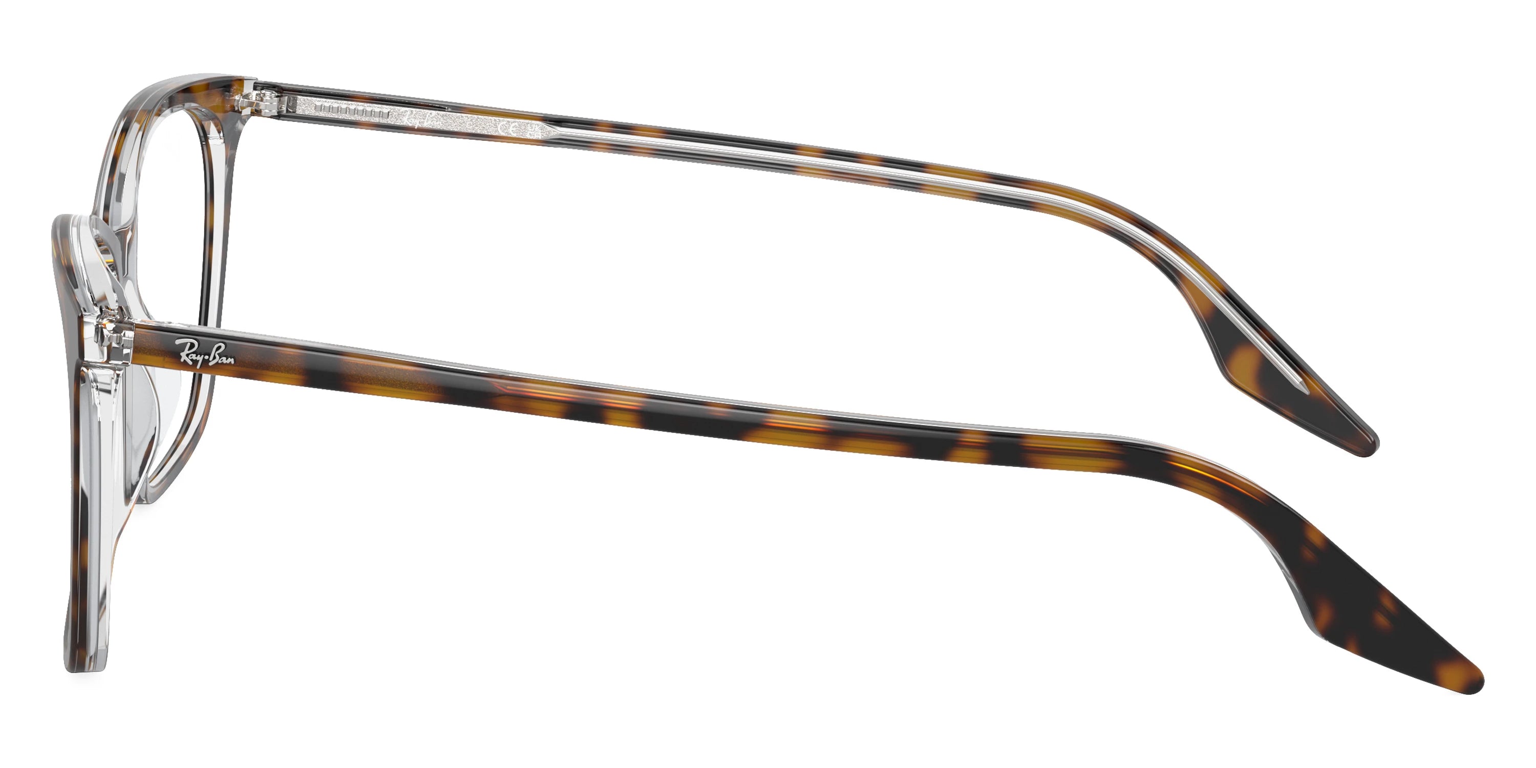 Ray-Ban RX5422F 5082 52 - Havana on Transparent