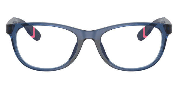 Shiny Transparent Dark Blue/Fuchsia / 47-16-130