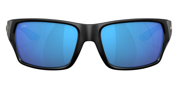Matte Black / Blue Mirrored Polarized / 57-17-135