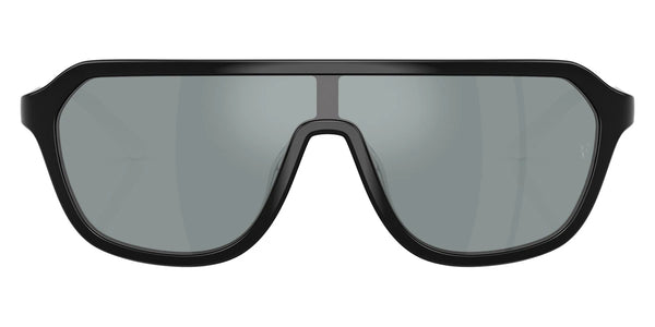 Black/Crystal/Silver / Gray Flash Mirrored / 127-0-125