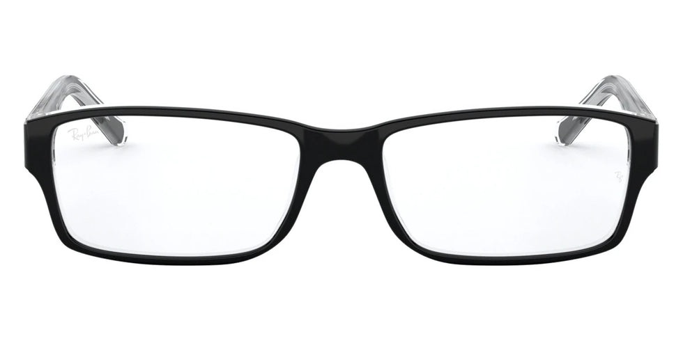 Ray-Ban RX5169 2034 52 - Black On Transparent