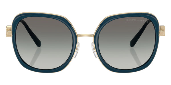 Blue/Shiny Pale Gold / Gradient Gray / 54-23-145