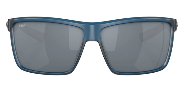 Matte Atlantic Blue / Gray Silver Mirrored Polarized / 60-12-140