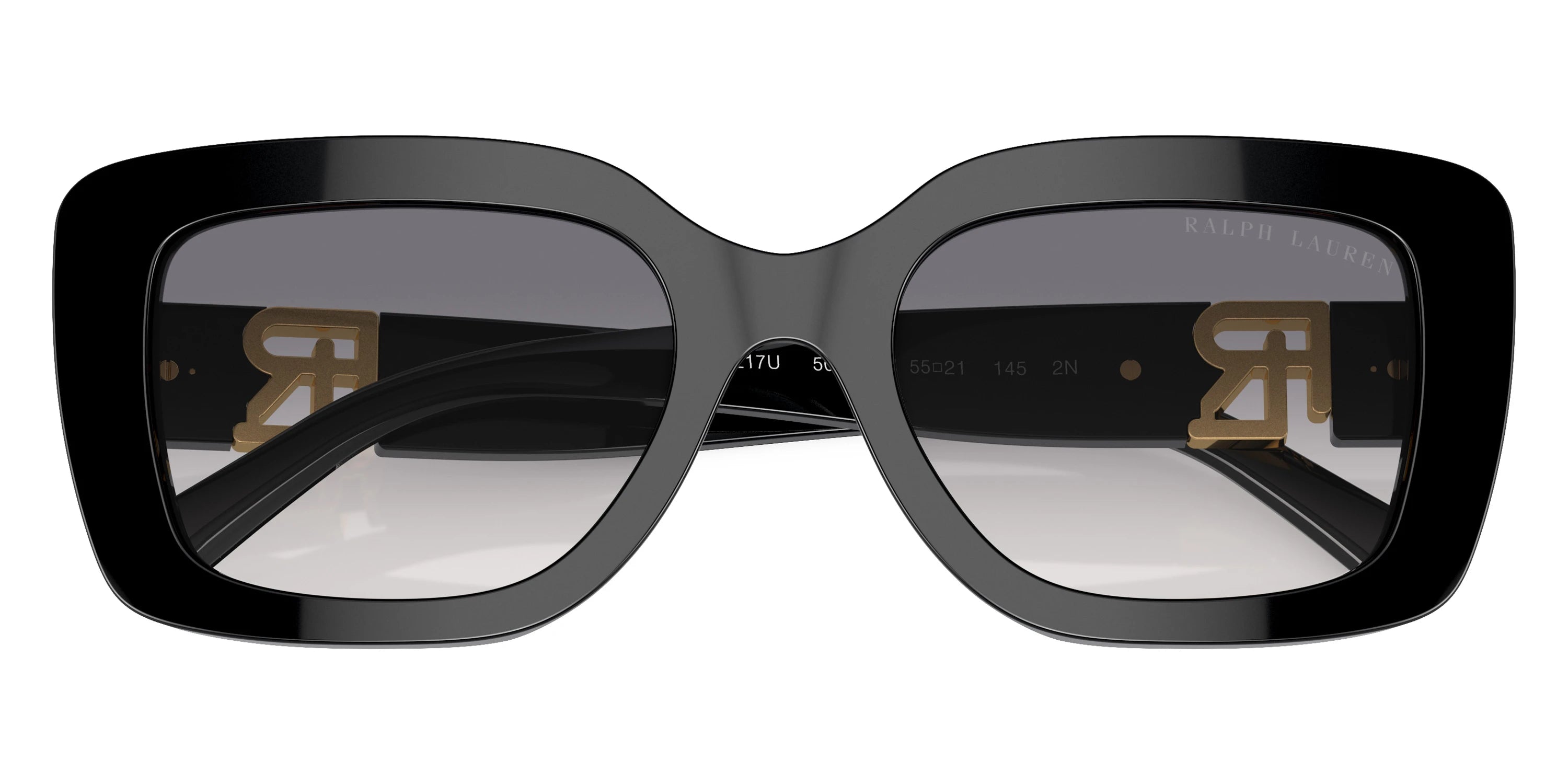 RALPH LAUREN RL8217U 500179 55 - Black / Gradient Purple