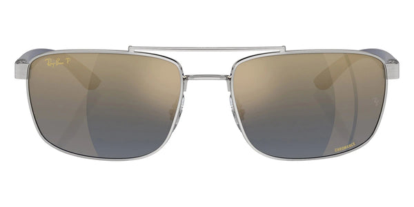 Silver/Blue / Blue and Gold Mirrored Polarized / 60-18-145