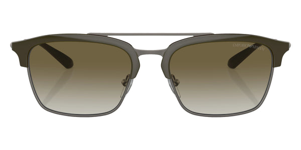 Shiny Green/Matte Gunmetal / Green Gradient / 55-18-145