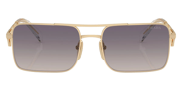 Pale Gold / Gradient Blue Mirrored Silver / 56-17-140