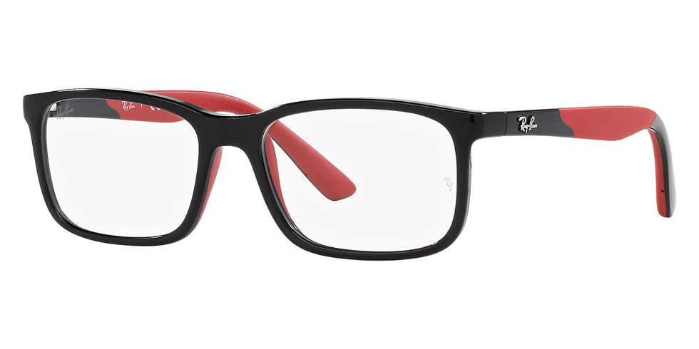 Ray-Ban RY1621F 3928 49 - Black on Red