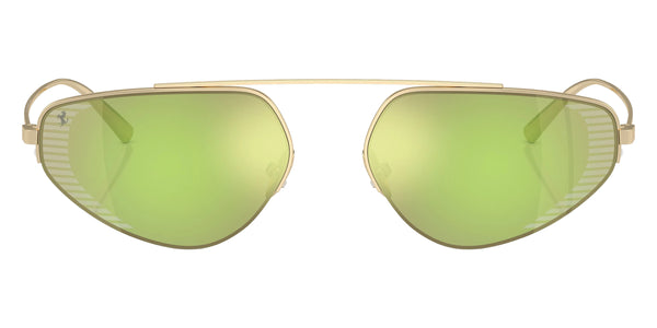 Pale Gold / Green Mirrored / 58-18-145