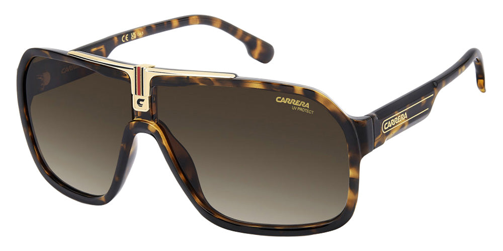 Carrera CA 1014/S/US 0086HA 64 - Havana / Brown Shaded #id:ca1014sus0086ha_s:100105