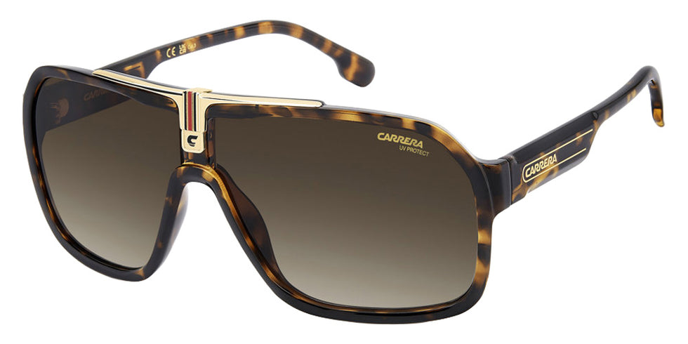 Carrera CA 1014/S/US 0086HA 64 - Havana / Brown Shaded #id:ca1014sus0086ha_s:100105