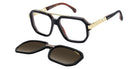 Carrera CA TITANIO 01/C 0N8LS7 56 - Black Red Horn / Brown Shaded Polarized Antireflex #id:catitanio01c0n8ls7_s:102105