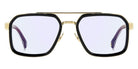 Carrera CA TITANIO 02 0N8L2Y 57 - Black Red Horn / Blue Mirrored #id:catitanio020n8l2y_s:102100
