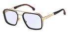 Carrera CA TITANIO 02 0N8L2Y 57 - Black Red Horn / Blue Mirrored #id:catitanio020n8l2y_s:102105