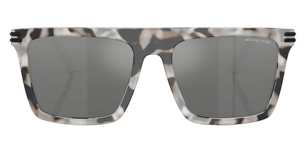 Gray Tortoise / Gray Mirrored Silver Gradient / 55-18-145