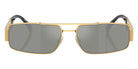 VERSACE VE2257 100230 60 - Gold / Green Mirrored Silver