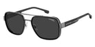 Carrera 8943/US 0BLX 56 - Matte Black Dark Ruthenium / Gray #id:carrera1092s0rzzir_s:106105