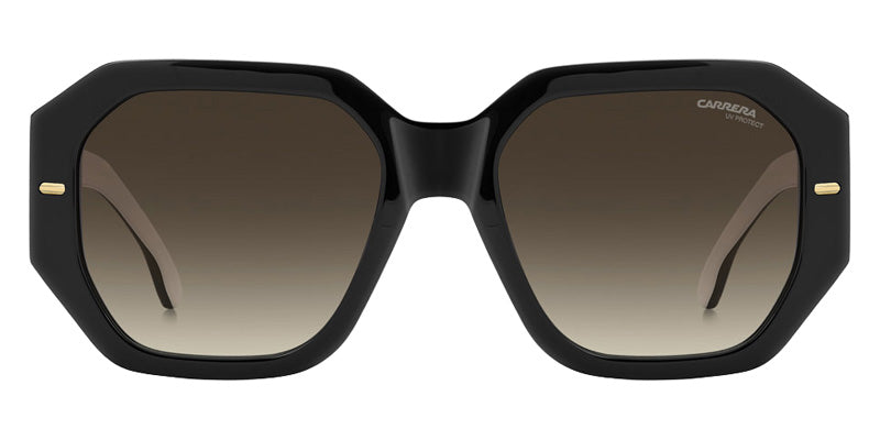 Carrera DB 1154/F 0SD9 57 - Black White / Brown Shaded #id:carrera3109s080sha_s:102100