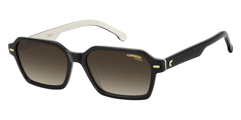 Carrera DB 1233/G/US 0B59 54 - Black White / Brown Shaded #id:carrera3114s080sha_s:100105