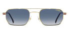 Carrera DB 1243/US 09CI2Y 49 - Gold Red / Blue Shaded #id:carrera389s0y1108_s:102100