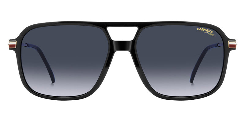 Carrera DB 1244/G/US 02M2 59 - Black Red / Blue Shaded #id:carrera390s0oit08_s:104100