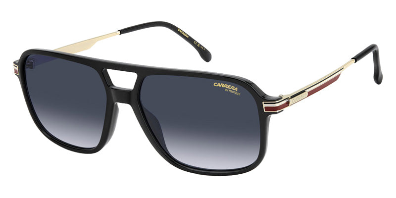 Carrera DB 1244/G/US 02M2 59 - Black Red / Blue Shaded #id:carrera390s0oit08_s:104105