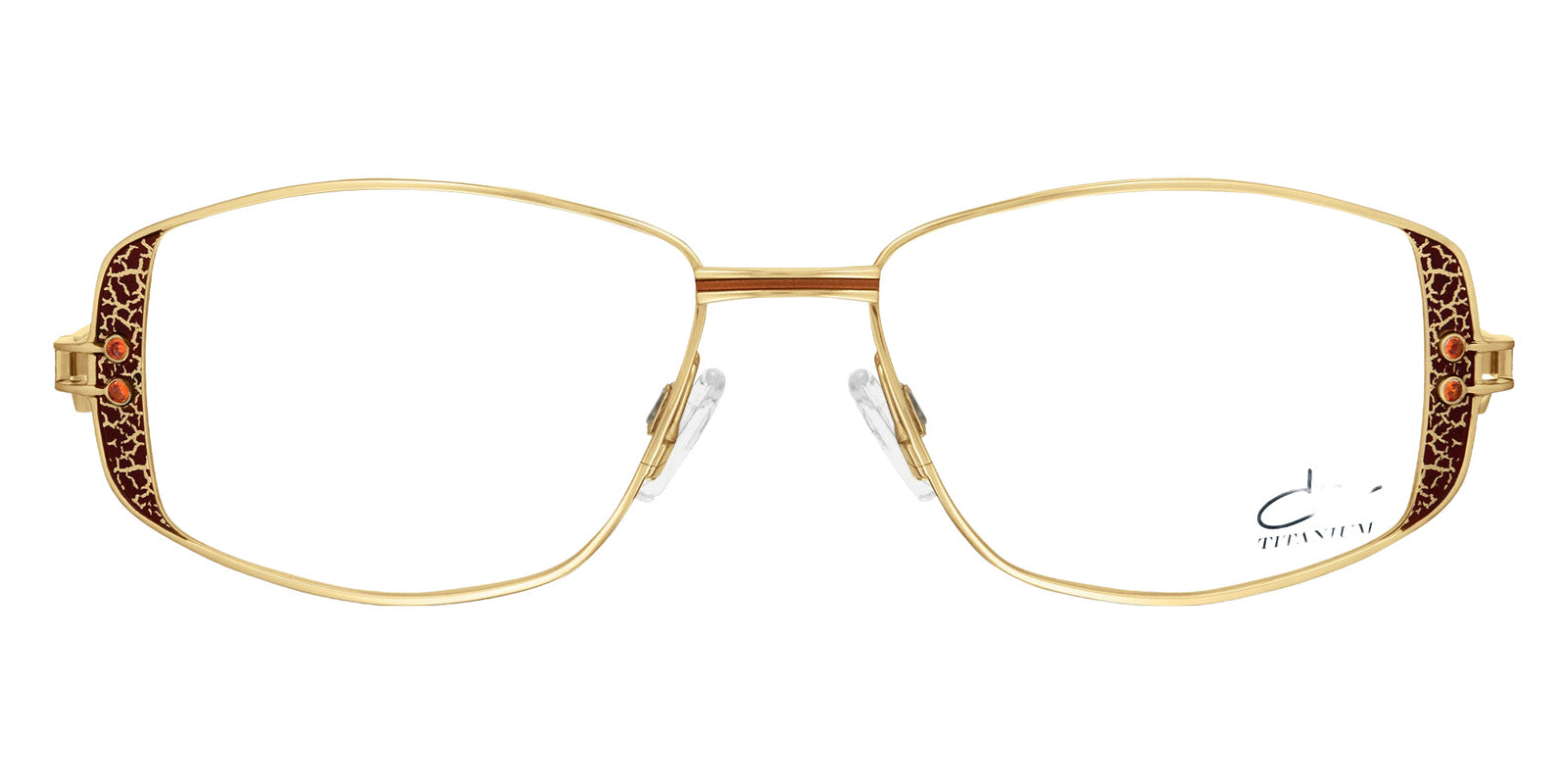 Cazal 1296 002 53 - Brown-Gold #id:caz1296002_s:102100