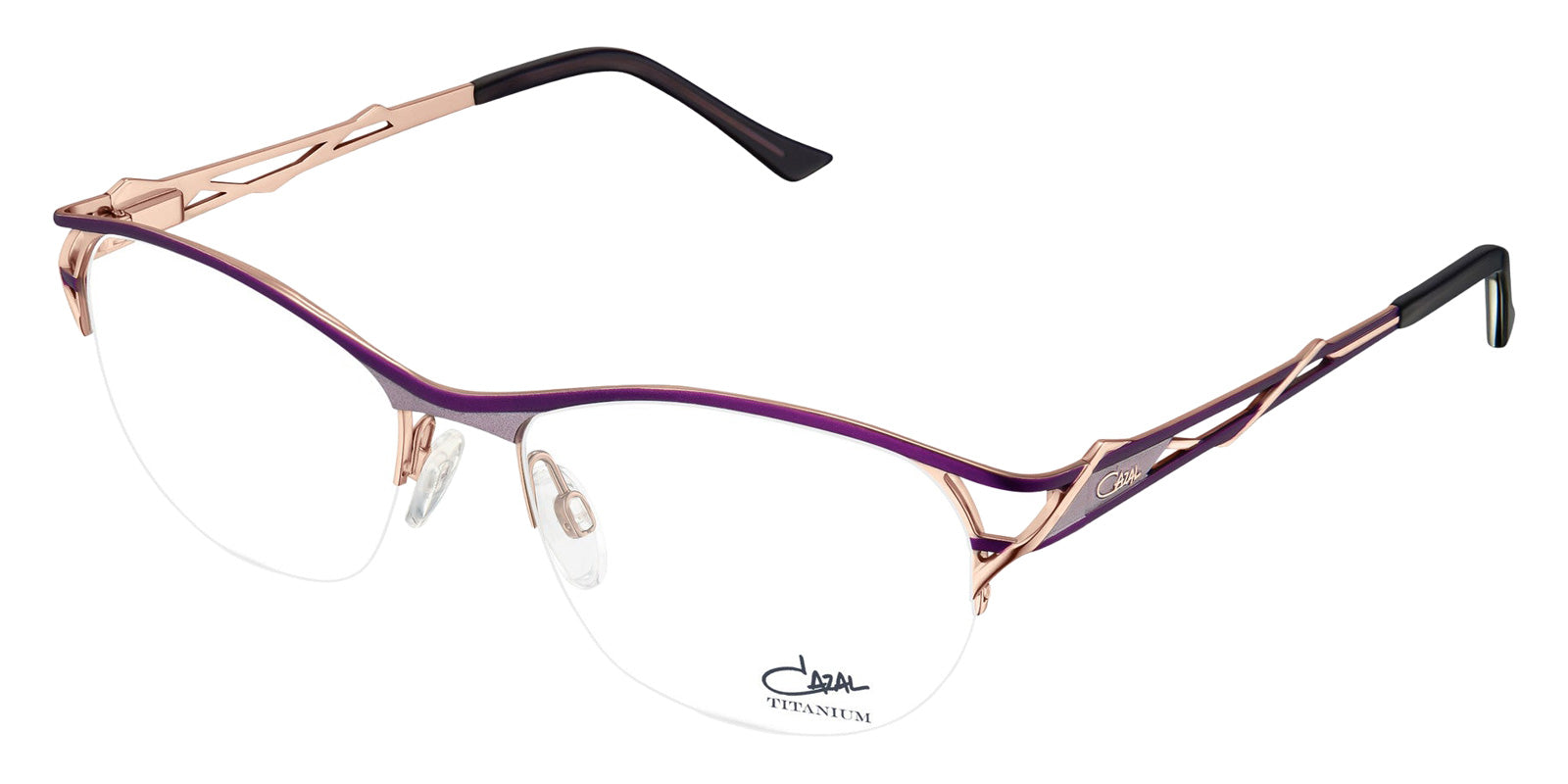 Cazal 1297 004 53 - Fuchsia-Rosegold #id:caz1297004_s:106105