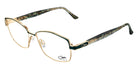 Cazal 1299 003 52 - Moss Green-Gold #id:caz1299003_s:104105
