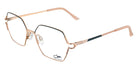 Cazal 4321 002 54 - Petrol Blue-Rosegold #id:caz4321002_s:102105