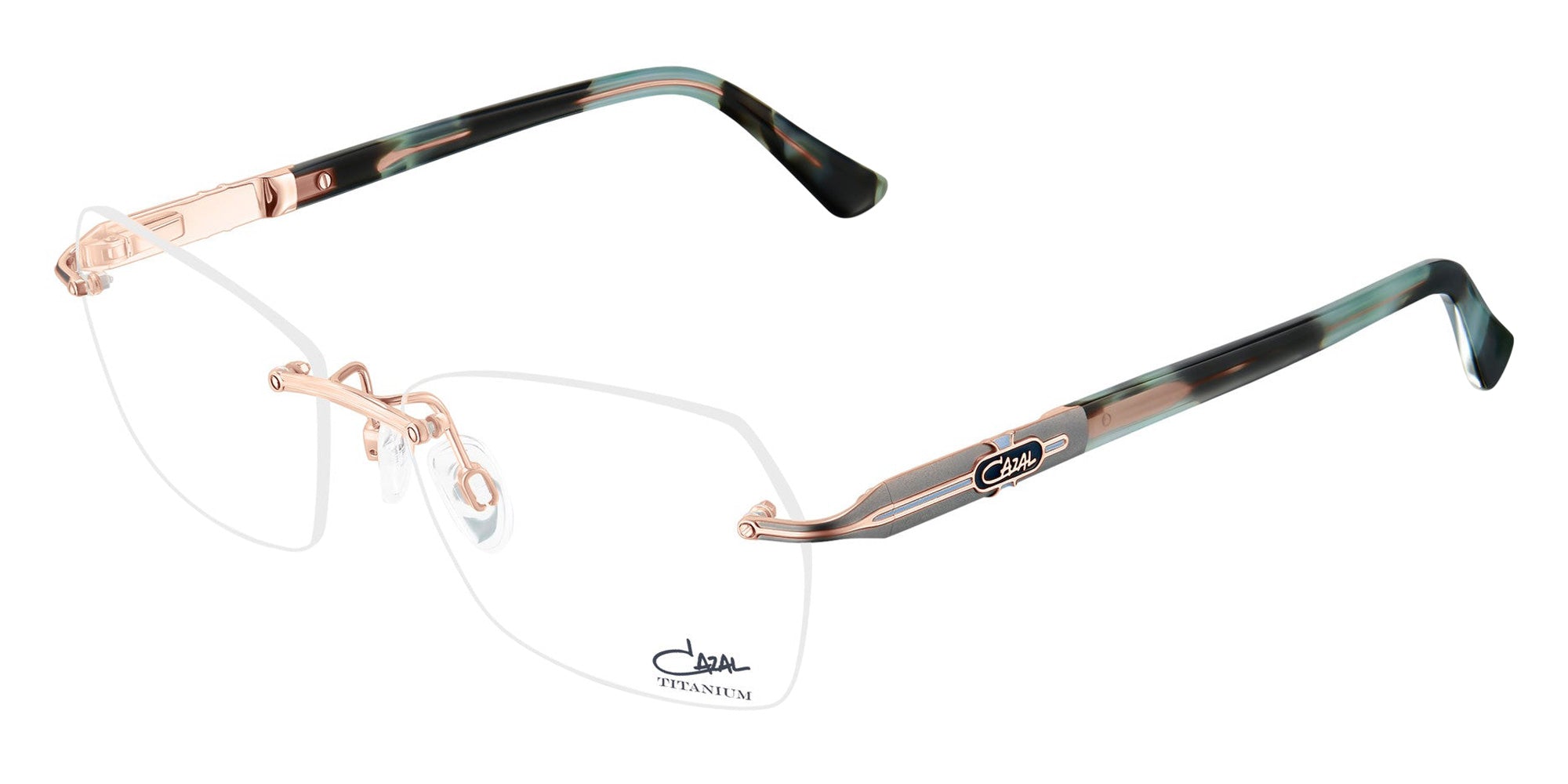 Cazal 4324 003 54 - Green-Rosegold #id:caz4324003_s:104105