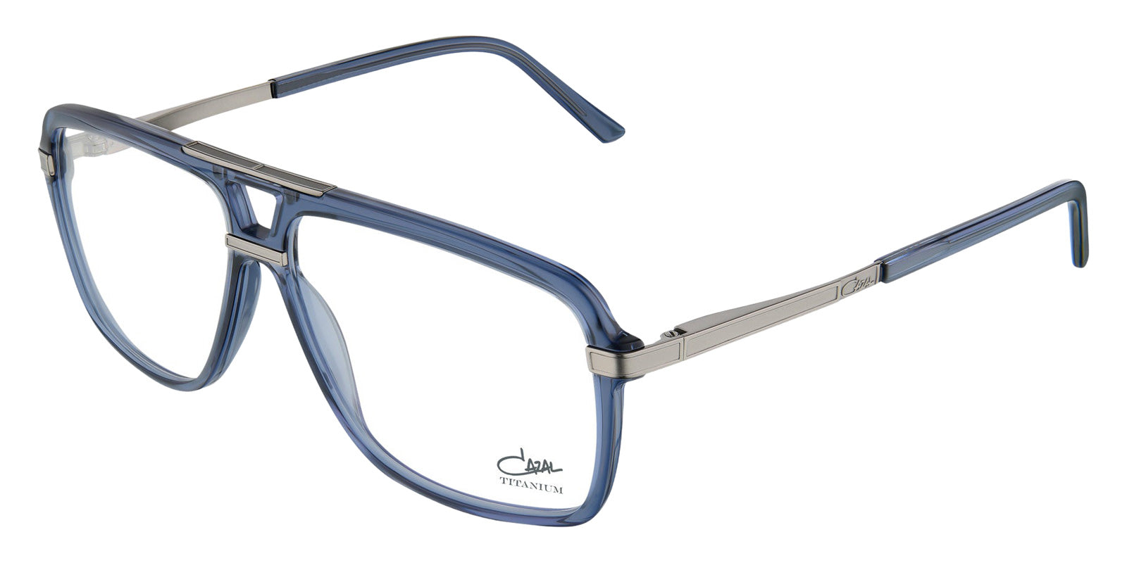Cazal 6018 004 58 - Smoke Blue-Gunmetal #id:caz6018004_s:100105