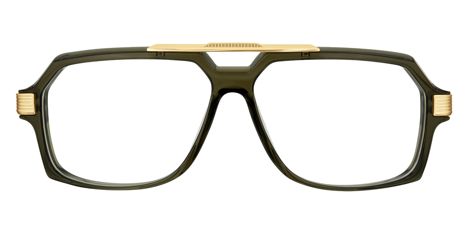 Cazal 6034 004 60 - Khaki-Gold #id:caz6034004_s:100100