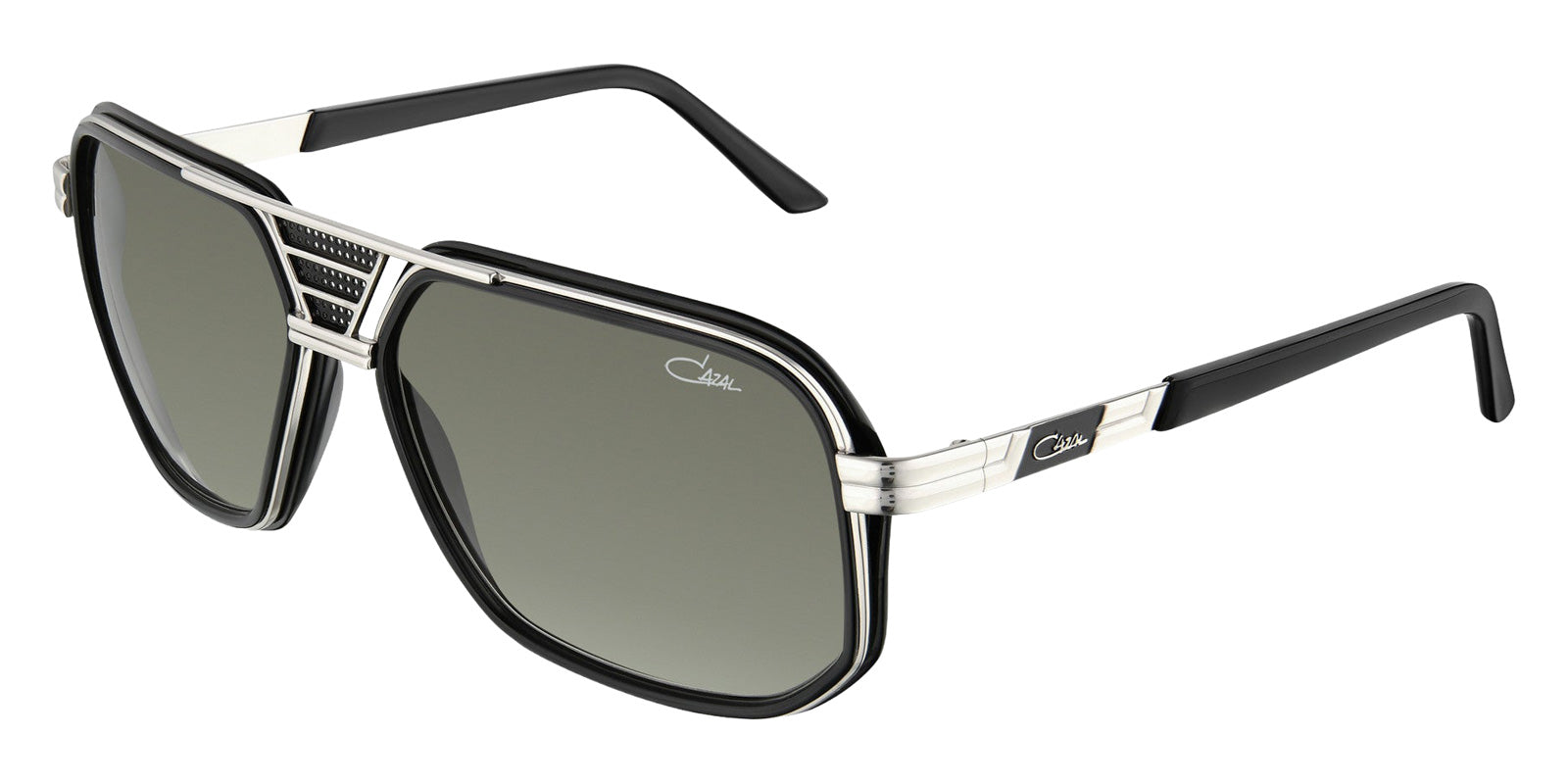 Cazal 666 002 61 - Black-Silver #id:caz666002_s:102105