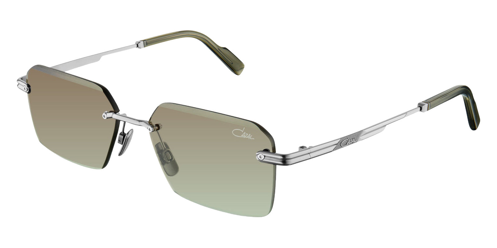 Cazal 7116/3 003 56 - Silver-Olive #id:caz71163003_s:104105