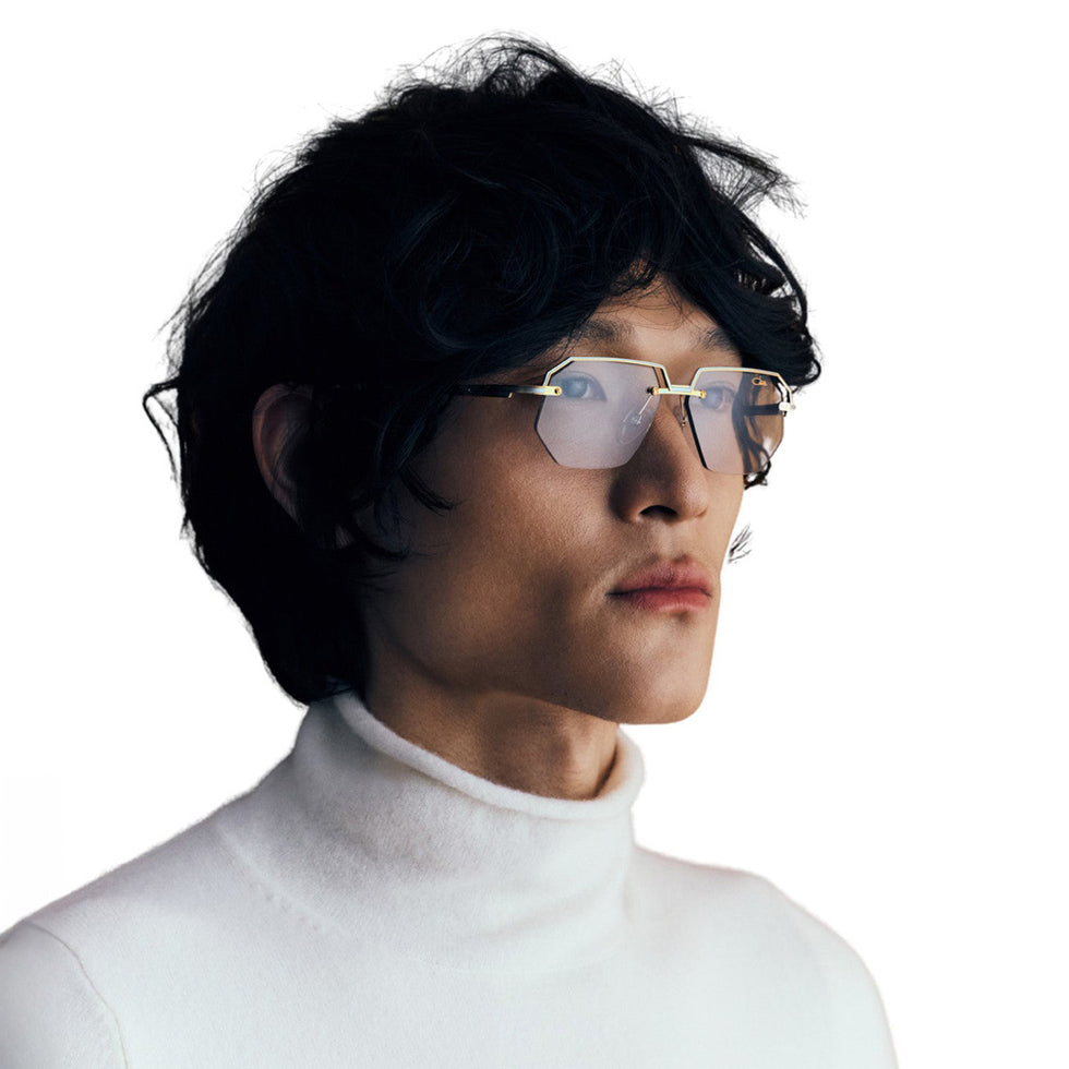 Cazal 7117 001 54 - Black-Gold #id:caz7117001_s:100115