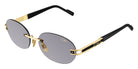 Cazal 7118/3 001 56 - Black-Gold #id:caz71183001_s:100105