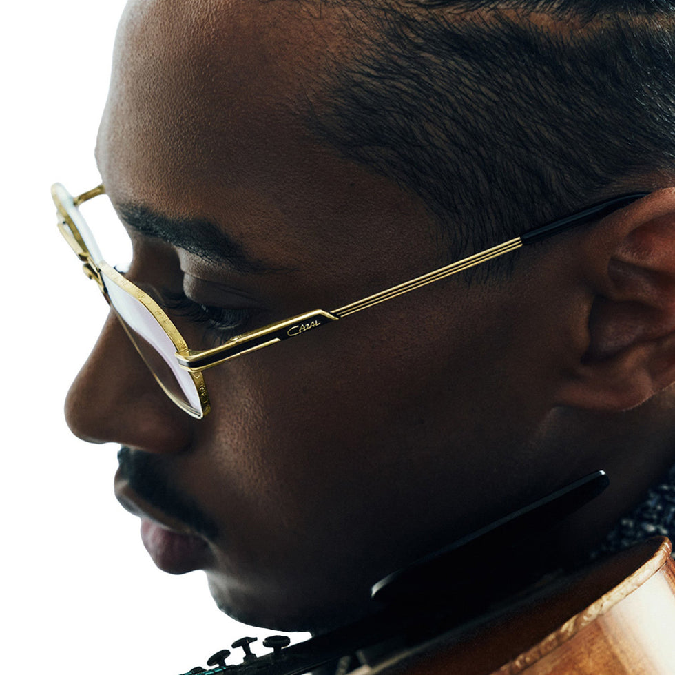 Cazal 7120 001 55 - Black-Gold #id:caz7120001_s:100115