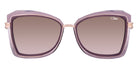 Cazal 8512 002 57 - Aubergine-Rosegold #id:caz8512002_s:100100