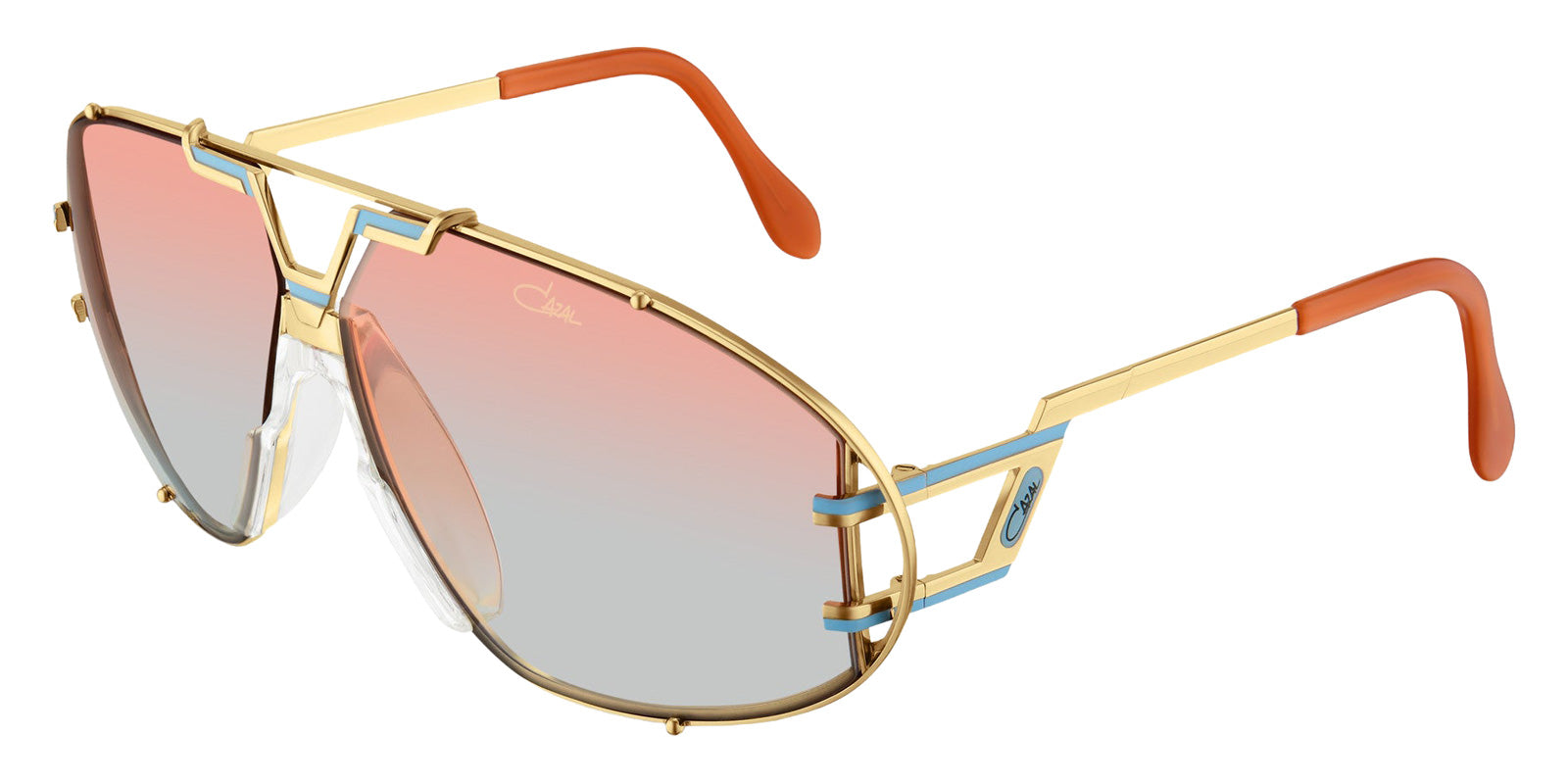 Cazal 907 002 64 - Gold-Steel Blue #id:caz907002_s:102105