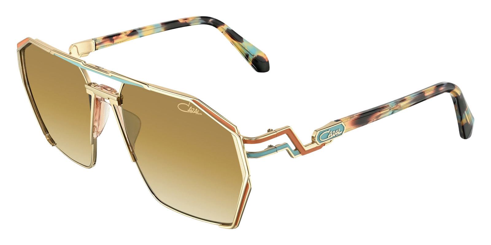 Cazal 9506 004 56 - Mango-Gold #id:caz9506004_s:102105