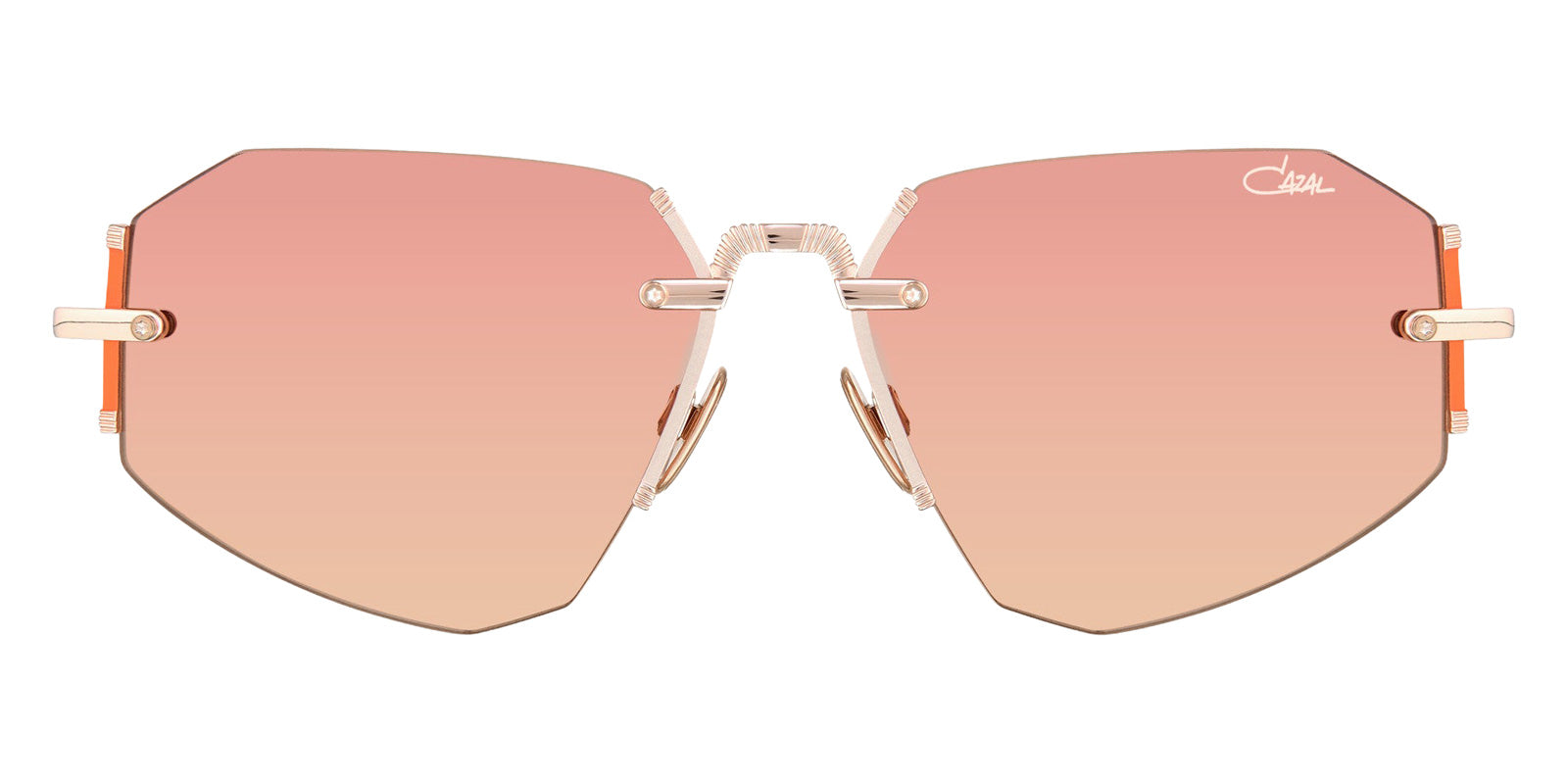 Cazal 9509 004 57 - Rosegold-Orange #id:caz9509004_s:106100