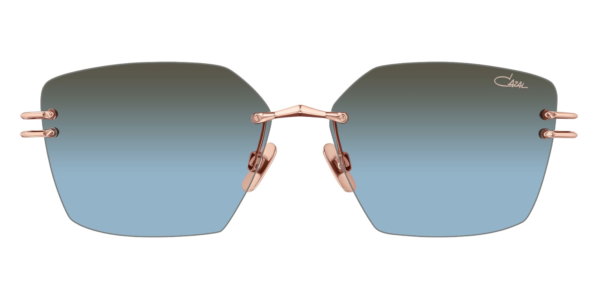 Cazal 9511 002 57 - Rosegold / Green Gradient AR #id:caz9511002_s:102100