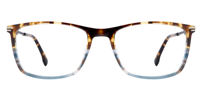 Liz Claiborne CB 331 0RZU 56 - Dark Havana Brown / Blue #id:cb331000rzu_s:104100