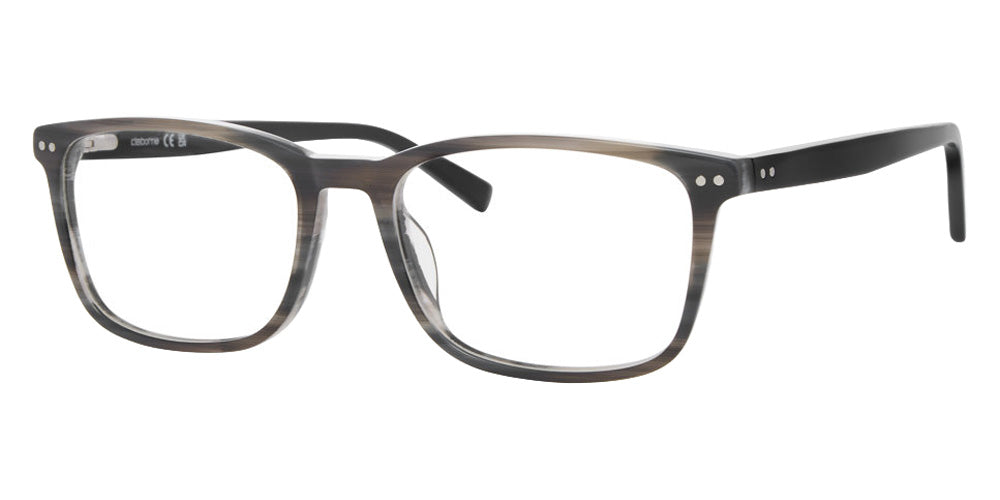 Liz Claiborne CB 332 000XOW 55 - Black Gray Horn #id:cb332000xow_s:102105