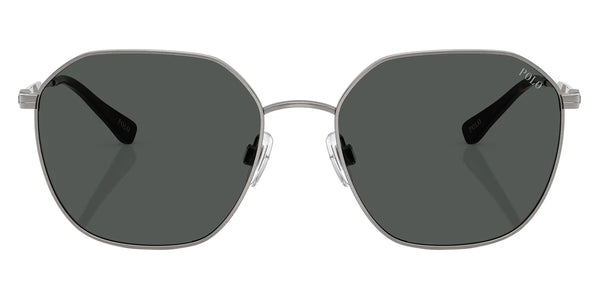 Brushed Gunmetal Metal / Dark Gray / 56-18-145