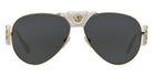 VERSACE VE2150Q 134187 62 - Gold / Gray 134187