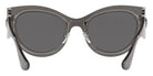 VERSACE VE2234 10016G 53 - Transparent Gray Mirror Silver / Light Gray Mirrored Silver